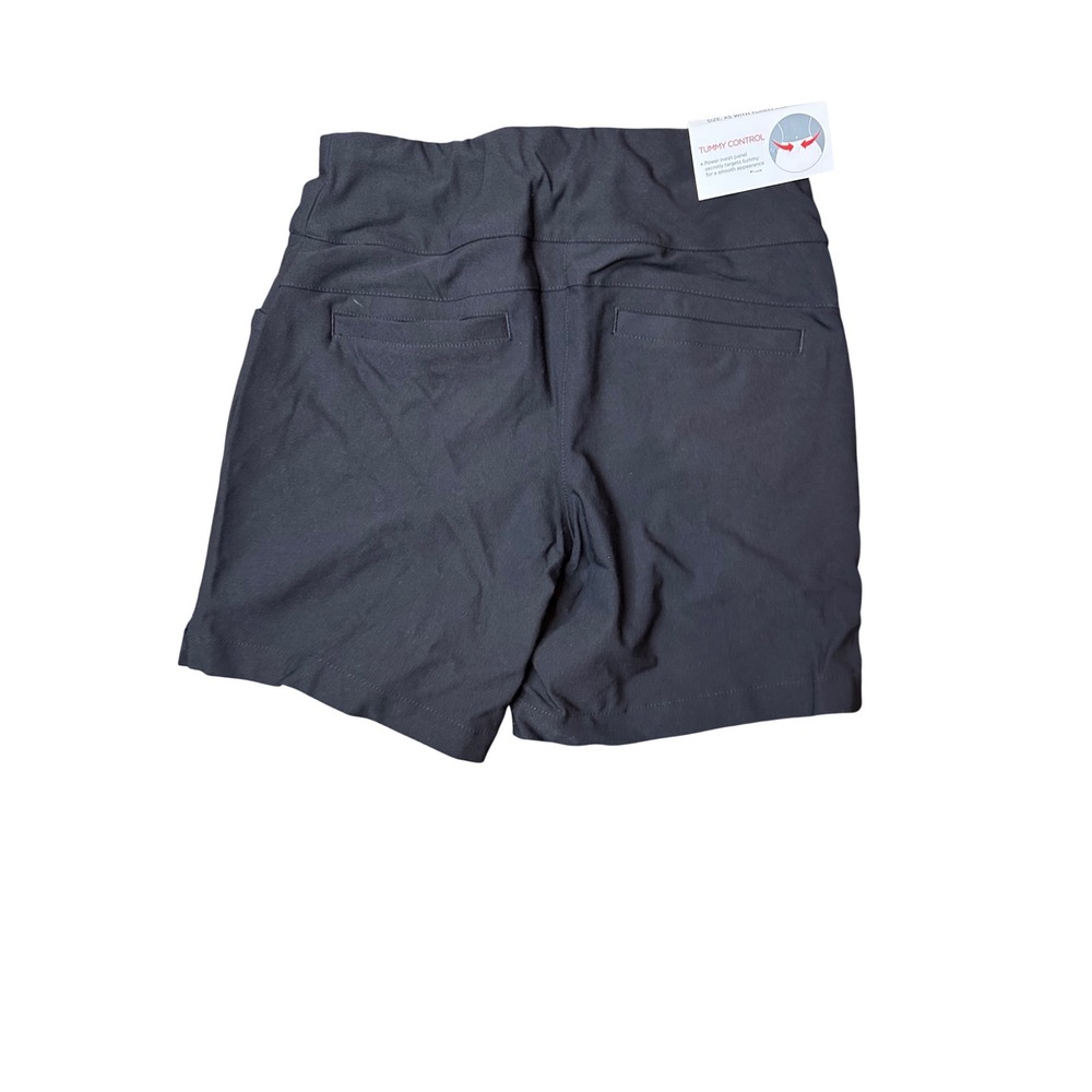 Lady Hagen XS Womens Tummy Control Golf Shorts Black 7 Inch Inseam HydroDri NEW - Picture 6 of 7